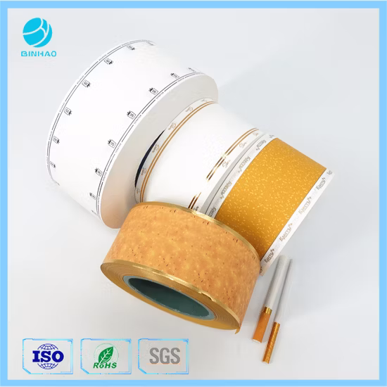 GD 기계 포장 필터 막대 종이에 홀로그램 인쇄 레이스 종이